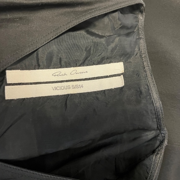 Rick Owens Black Tunic - Picture 11 of 11